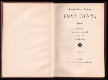 Alexandre Dumas: Emma Lyonna