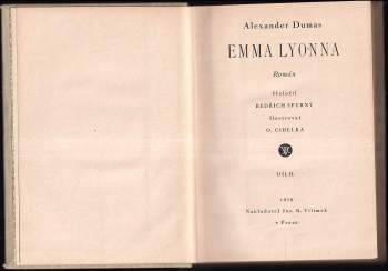Alexandre Dumas: Emma Lyonna