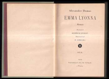 Alexandre Dumas: Emma Lyonna