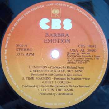 Barbra Streisand: Emotion