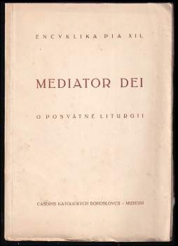 Encyklika Mediator Dei
