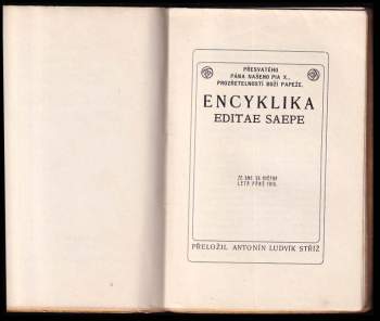 Pius: Encyklika