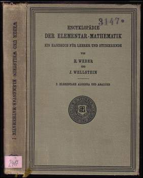 Heinrich Weber: Encyklopadie der Elementar-mathematik