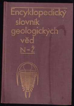 Josef Svoboda: Encyklopedický slovník geologických věd : Díl 1-2