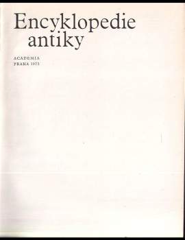 Encyklopedie antiky