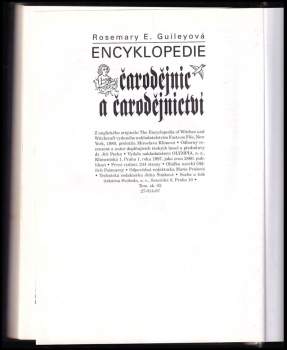 Rosemary Ellen Guiley: Encyklopedie čarodějnic a čarodějnictví