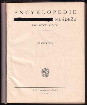 Encyklopedie československé mládeže pro školu a dům