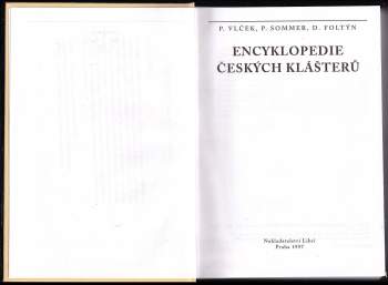 Pavel Vlček: Encyklopedie českých klášterů