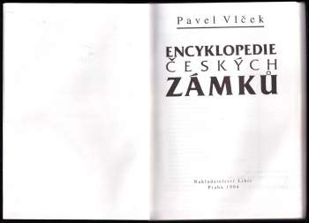 Pavel Vlček: Encyklopedie českých zámků