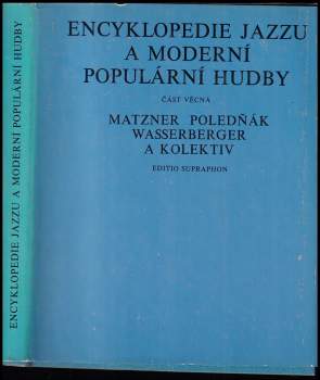 Antonín Matzner: Encyklopedie jazzu a moderní populární hudby