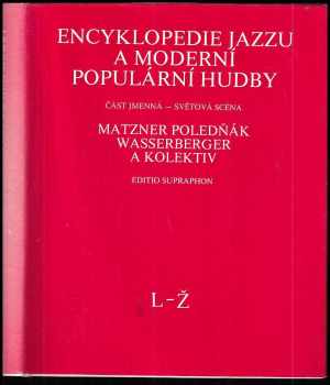 Antonín Matzner: Encyklopedie jazzu a moderní populární hudby