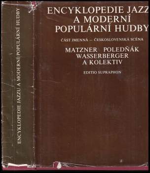 Antonín Matzner: Encyklopedie jazzu a moderní populární hudby
