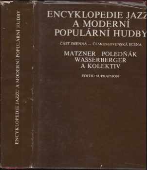 Antonín Matzner: Encyklopedie jazzu a moderní populární hudby