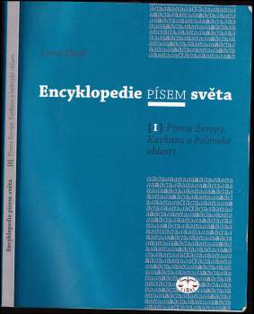Lubor Mojdl: Encyklopedie písem světa