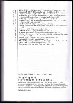 Naďa Profantová: Encyklopedie slovanských bohů a mýtů