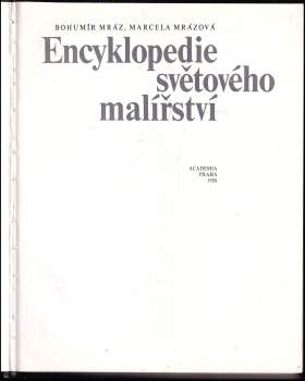 Bohumír Mráz: Encyklopedie světového malířství