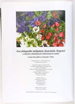 Lenka Křesadlová: Encyklopedie tulipánů, hyacintů, begonií a dalších cibulnatých a hlíznatých rostlin