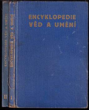 Encyklopedie věd a umění Díl 1+2