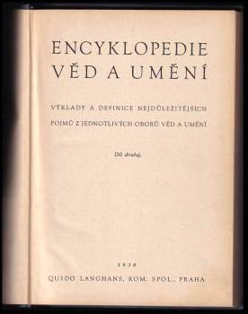 Josef Polák: Encyklopedie věd a umění