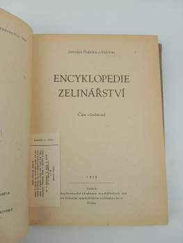 František Mareček: Encyklopedie zelinářství