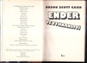 Orson Scott Card: Ender ve vyhnanství