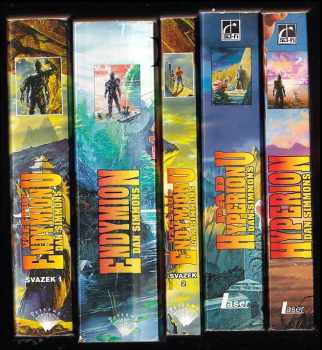 Dan Simmons: Hyperion 1 - 4 - KOMPLETNÍ SÉRIE - Hyperion + Pád Hyperionu + Endymion + Vzestup Endymionu 1 a 2