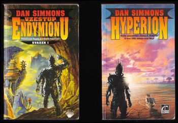 Dan Simmons: Hyperion + Pád Hyperionu + Endymion - pokračování Hugem oceněného Hyperionu + Vzestup Endymionu - pokračování Hugem oceněného Hyperionu. 1-2