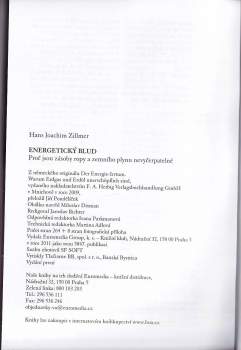 Hans-Joachim Zillmer: Energetický blud
