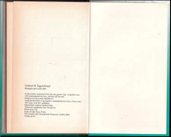 Gerhard H Eggetsberger: Energie pro celý den