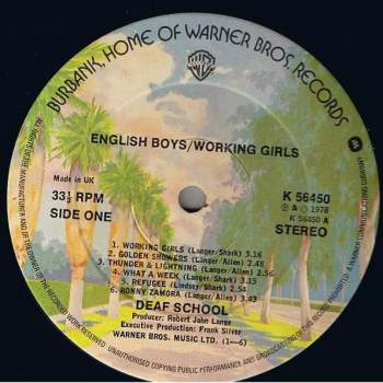 Deaf School: English Boys/Working Girls