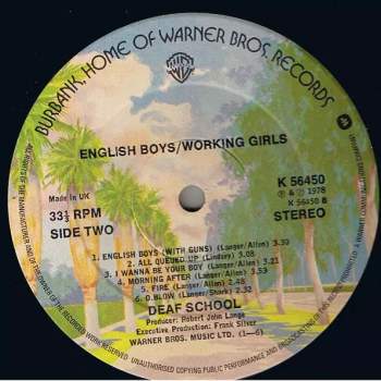 Deaf School: English Boys/Working Girls