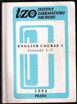 English course 1 lessons 1 - 7