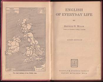 Arthur G Milne: English of everyday life
