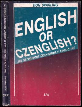 English or Czenglish ?