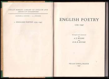 William Shakespeare: English poetry