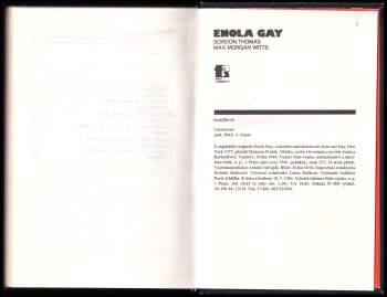 Gordon Thomas: Enola Gay