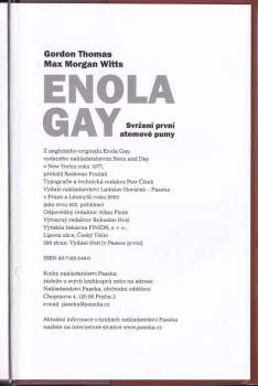 Gordon Thomas: Enola Gay