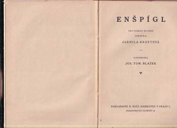 Josef Tomáš Blažek: Enšpígl