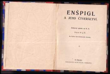 Karl Simrock: Enšpigl a jeho čtveráctví