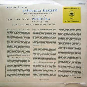 Igor Stravinsky: Enšpíglova Šibalství / Petruška
