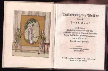 Entlarvung der Weiber durch Jean Paul