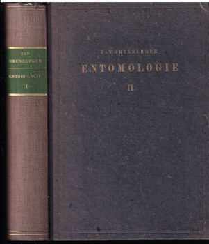 Jan Obenberger: Entomologie. 2, Systematická část