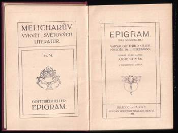 Gottfried Keller: Epigram