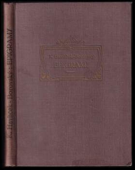 Epigramy a ostatní básně