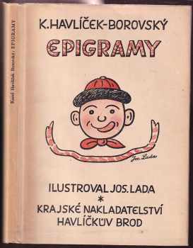 Epigramy - Karel Havlíček Borovský (1949, Krajské nakladatelství) - ID: 223611