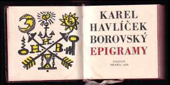 Karel Havlíček Borovský: Epigramy