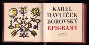 Karel Havlíček Borovský: Epigramy