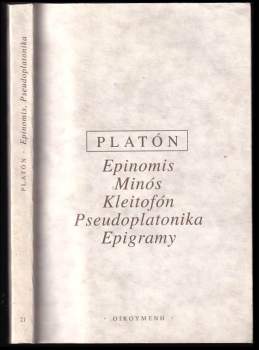 Platón: Epinomis, Minós, Kleitofón, Pseudoplatonika, Epigramy