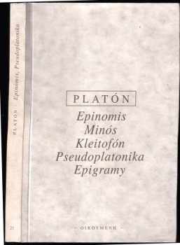 Epinomis, Minós, Kleitofón, Pseudoplatonika, Epigramy