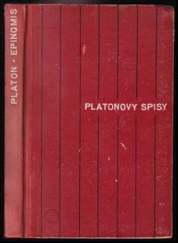 Epinomis ; Minos ; Kleitofon ; Pseudoplatonika : epigramy